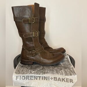 Fiorentini + Baker 7040 Eternity Boots - Celebrity Cult Classic! RARE COLOR